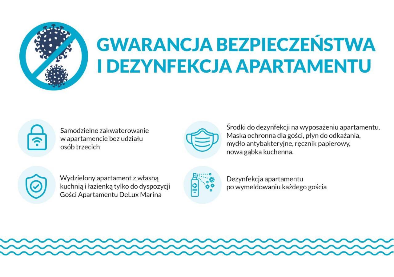 Apartament Delux Marina Kąty Rybackie Esterno foto
